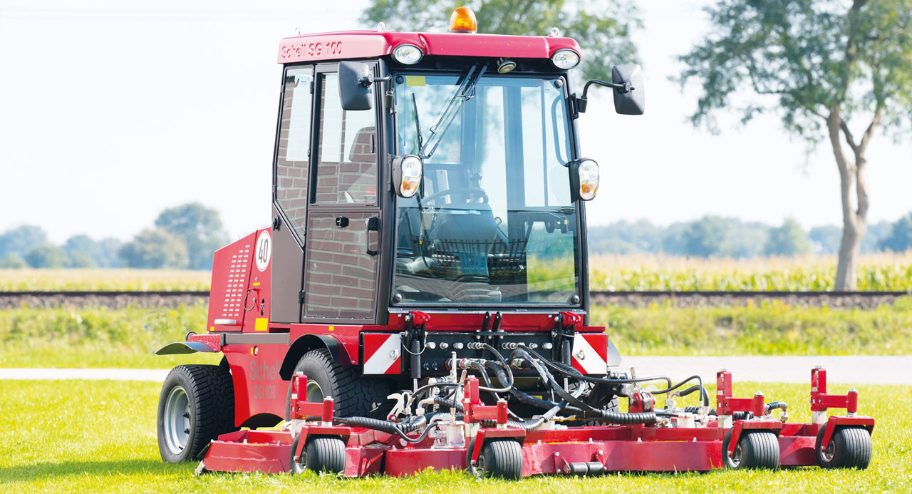 Schell Grüntechnik GmbH  Maschinen für Grün- und Arealpflege